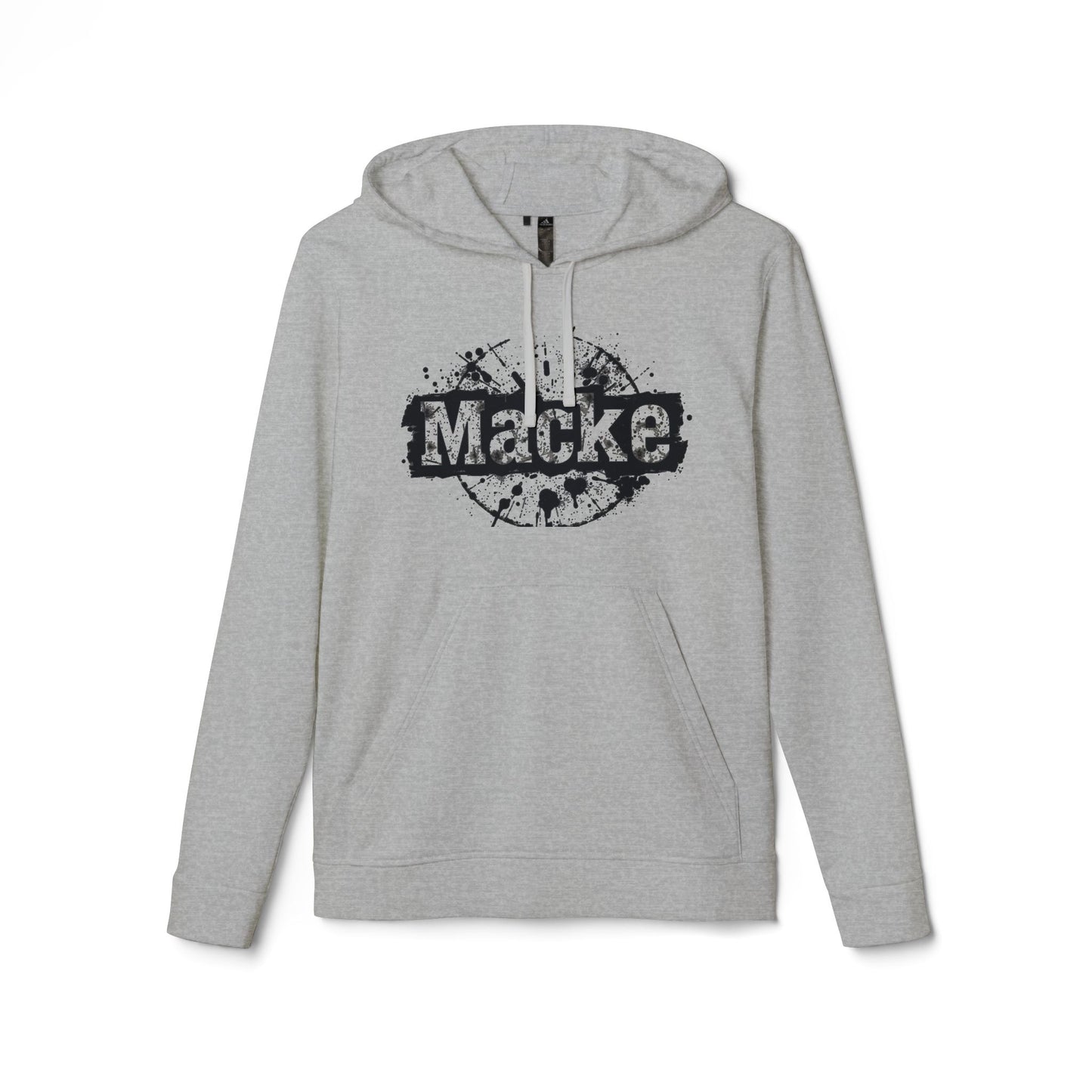 Macke Custom adidas Fleece Hoodie – Printify Fulfilled