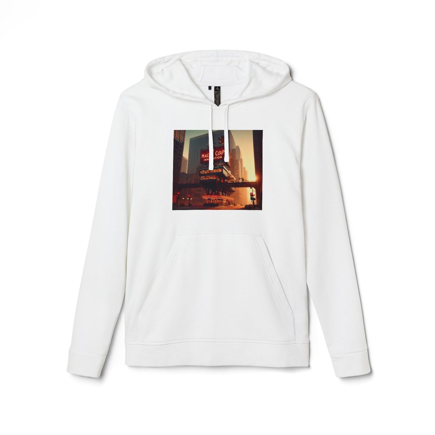 Macke Custom adidas Fleece Hoodie – Printify Fulfilled