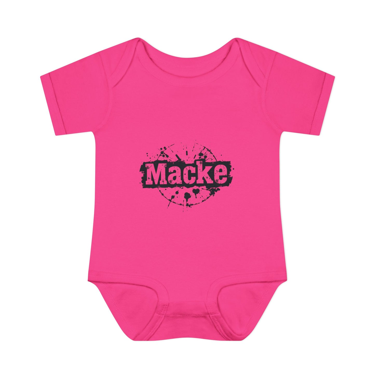 Macke Graphic Infant Baby Bodysuit - Cute & Playful Baby Outfit