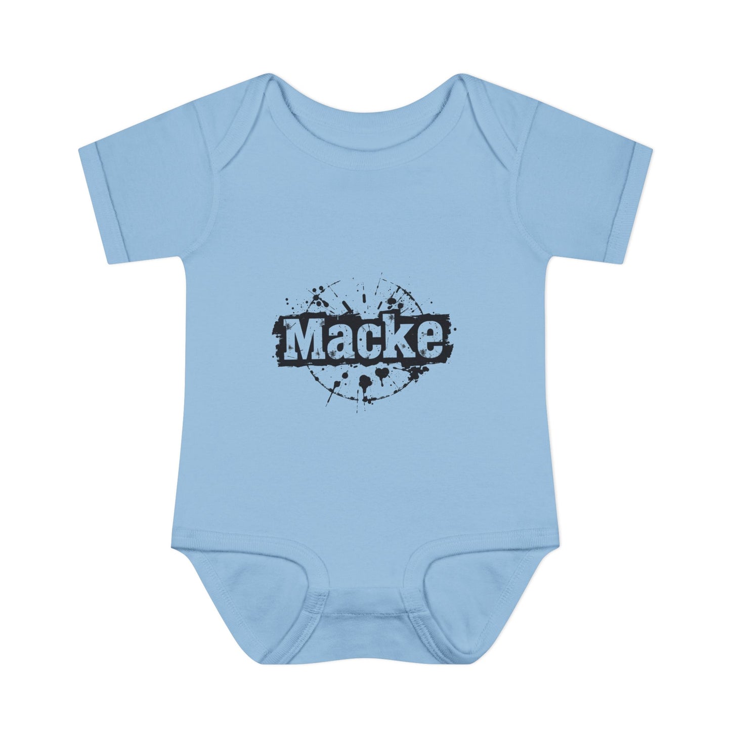 Macke Graphic Infant Baby Bodysuit - Cute & Playful Baby Outfit
