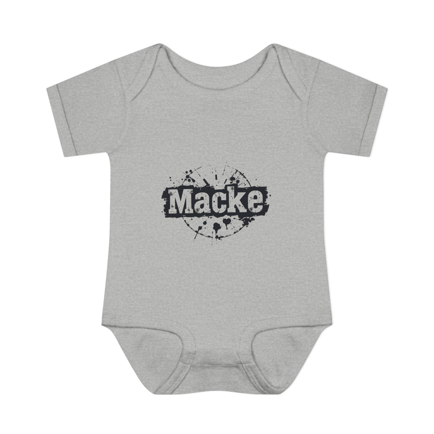 Macke Graphic Infant Baby Bodysuit - Cute & Playful Baby Outfit