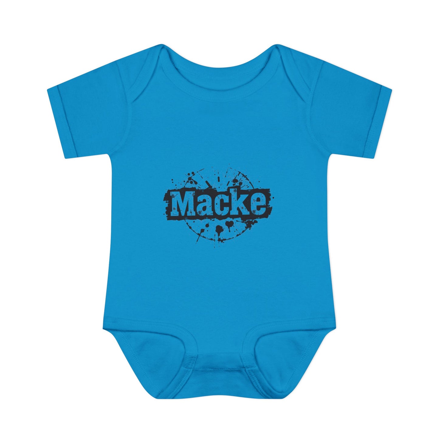 Macke Graphic Infant Baby Bodysuit - Cute & Playful Baby Outfit