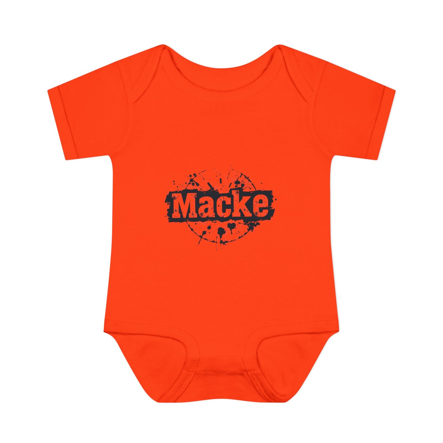 Macke Graphic Infant Baby Bodysuit - Cute & Playful Baby Outfit