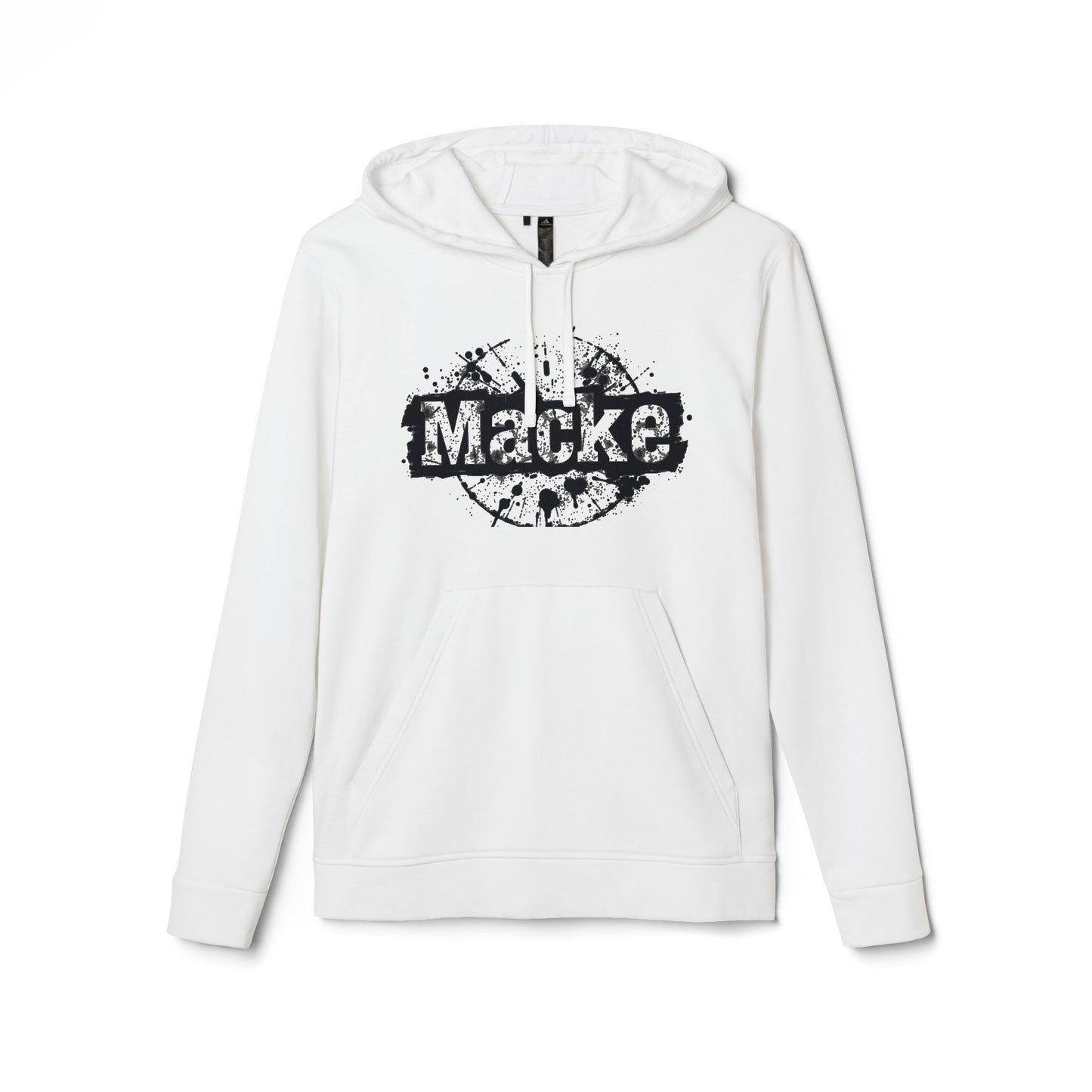 Macke Custom adidas Fleece Hoodie – Printify Fulfilled