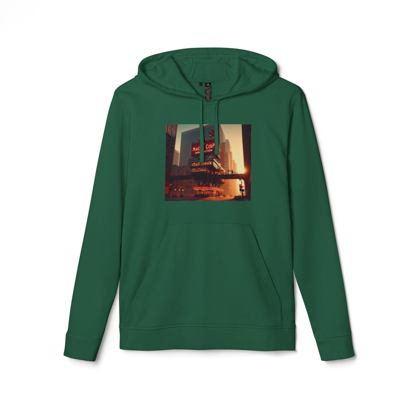Macke Custom adidas Fleece Hoodie – Printify Fulfilled