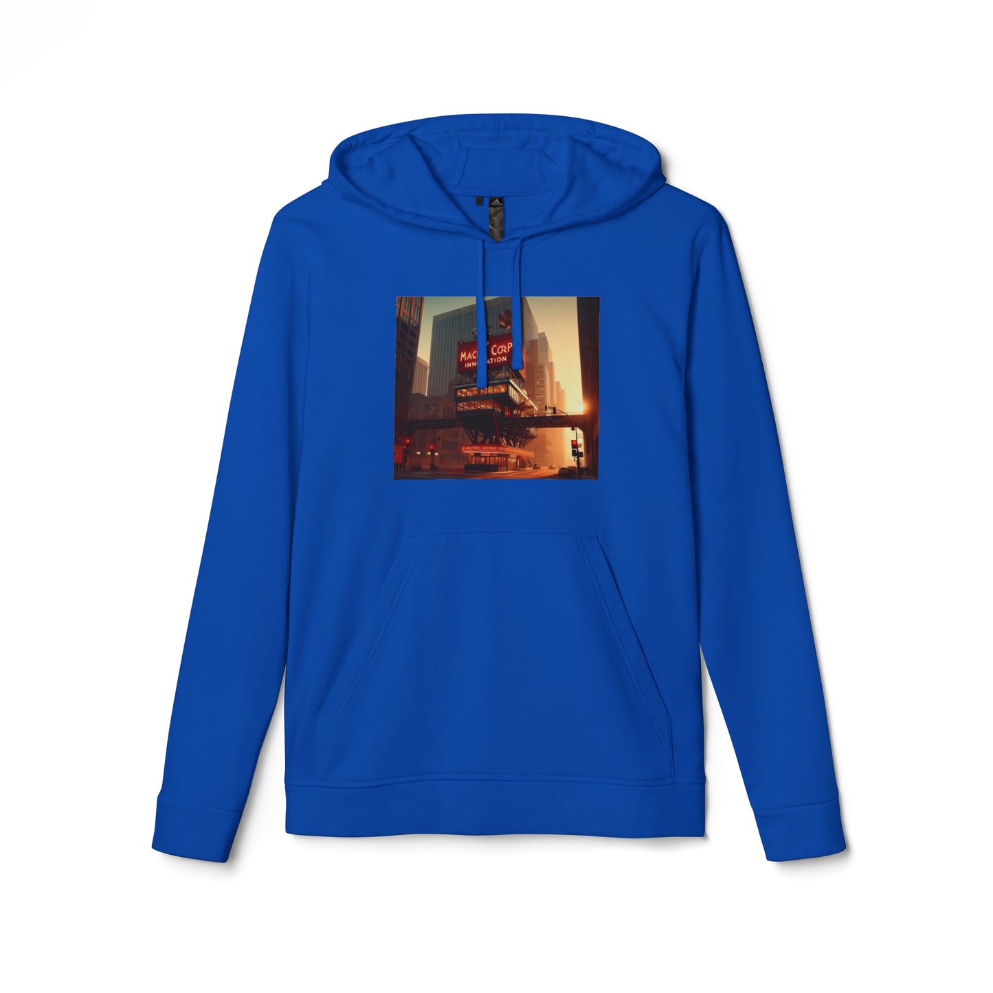 Macke Custom adidas Fleece Hoodie – Printify Fulfilled