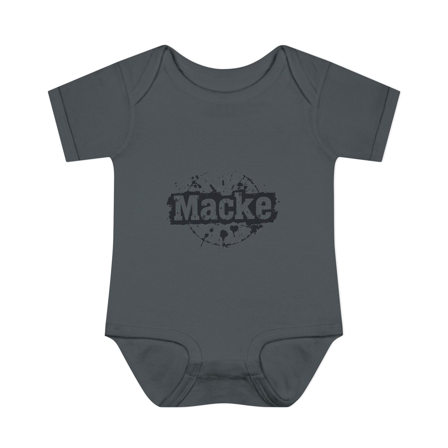 Macke Graphic Infant Baby Bodysuit - Cute & Playful Baby Outfit
