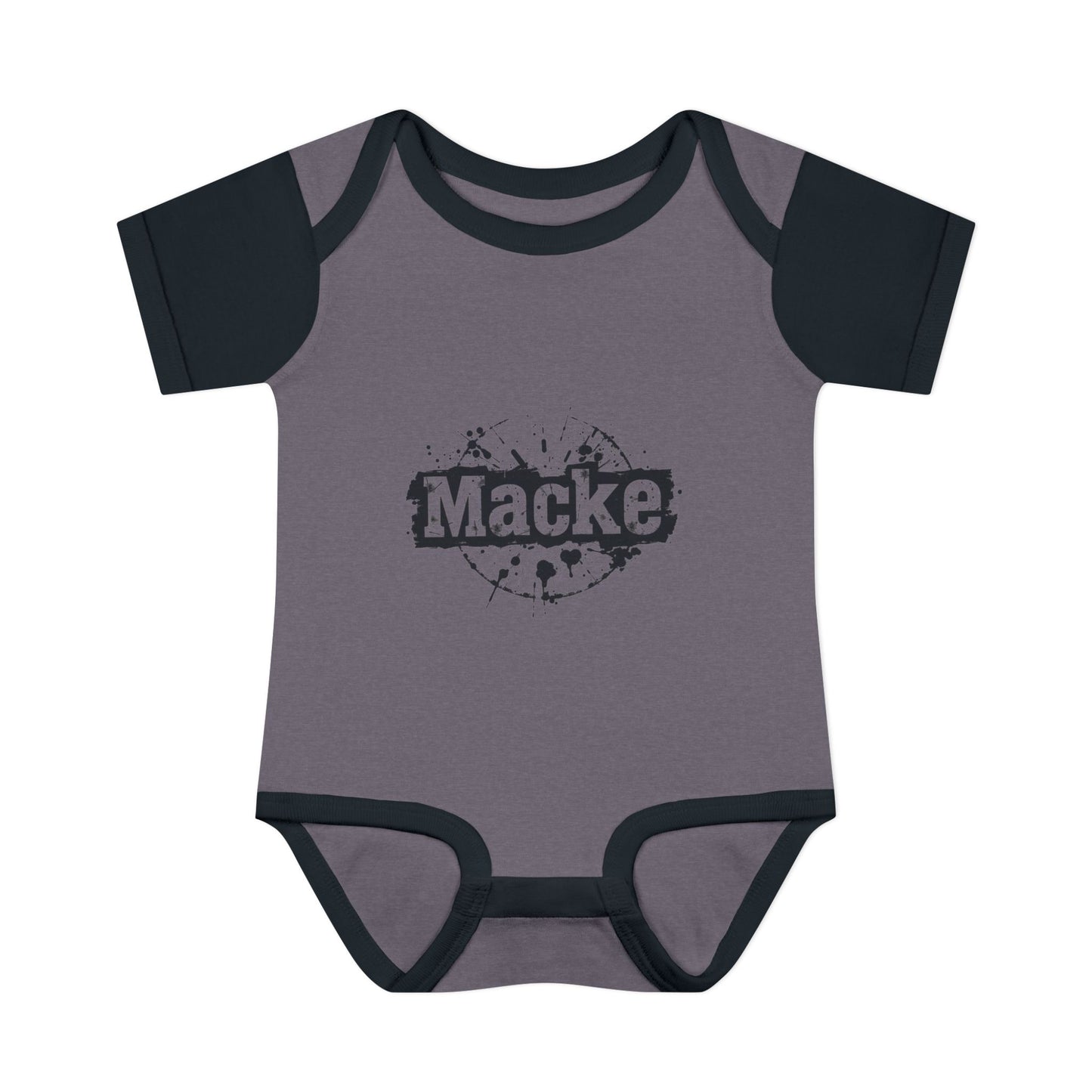 Macke Graphic Infant Baby Bodysuit - Cute & Playful Baby Outfit