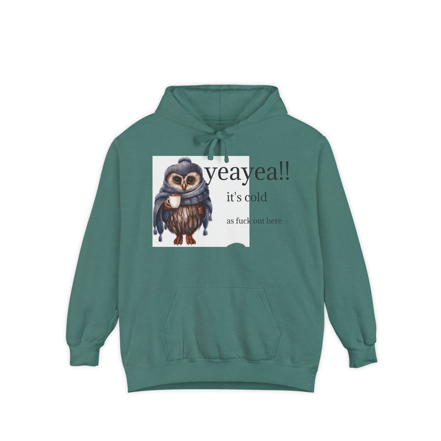 Macke Custom Garment-Dyed Hoodie – Printify Fulfilled