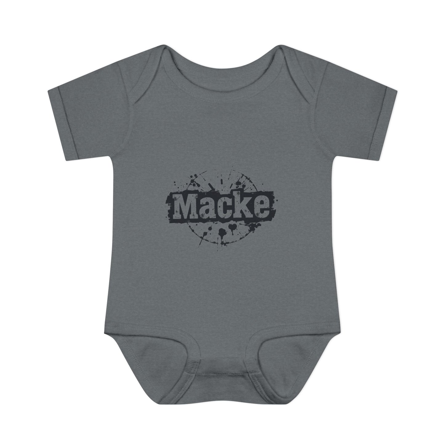 Macke Graphic Infant Baby Bodysuit - Cute & Playful Baby Outfit