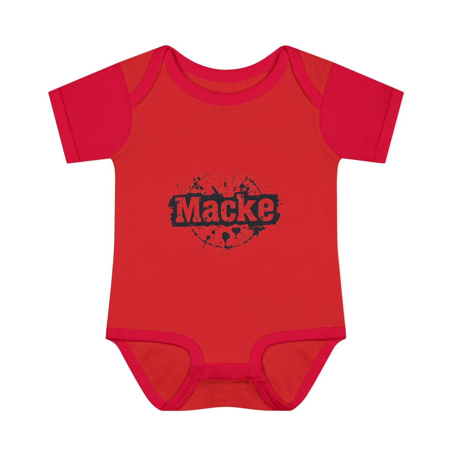 Macke Graphic Infant Baby Bodysuit - Cute & Playful Baby Outfit