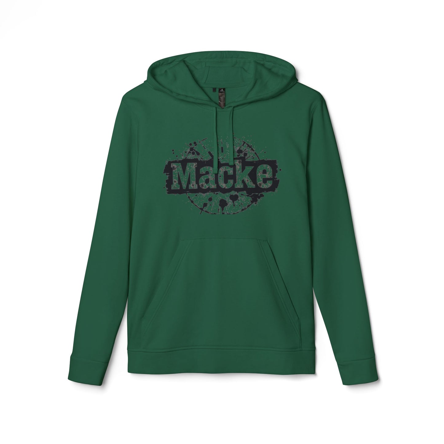 Macke Custom adidas Fleece Hoodie – Printify Fulfilled