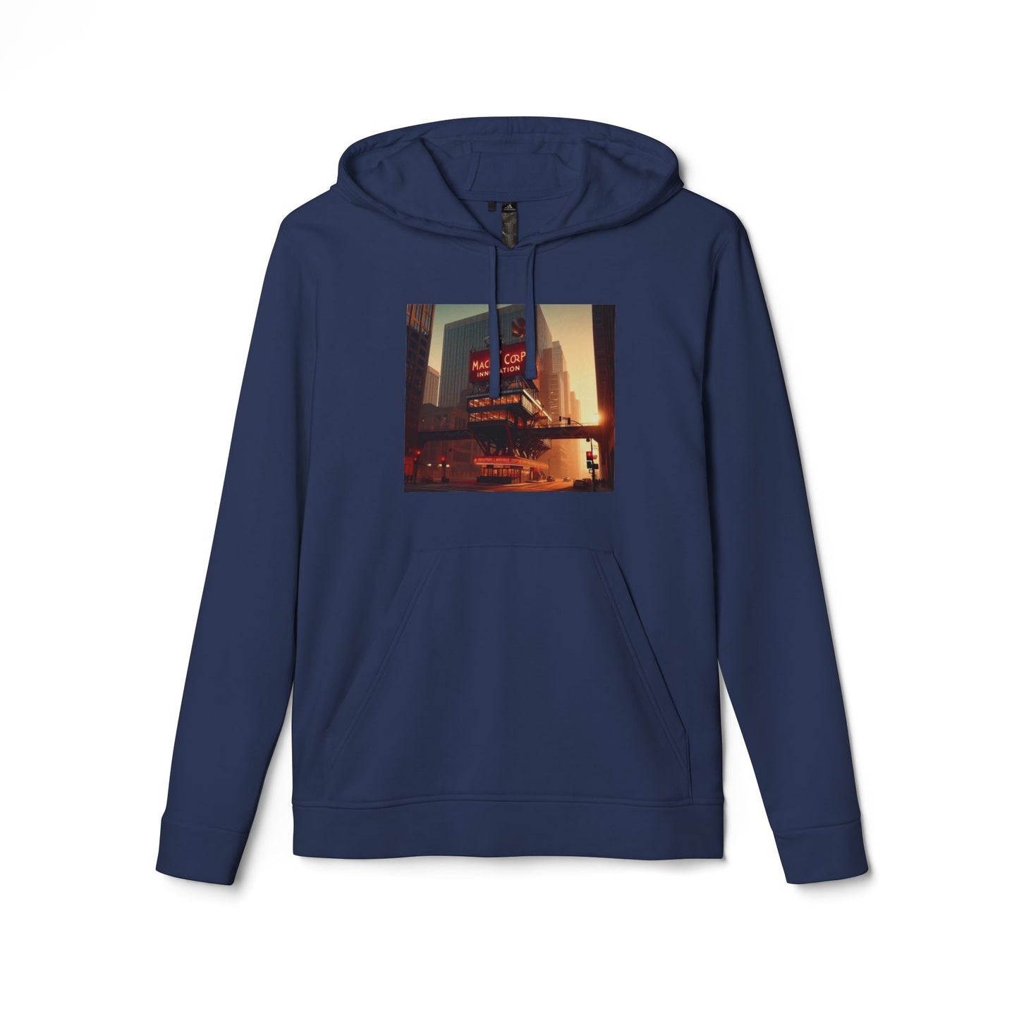 Macke Custom adidas Fleece Hoodie – Printify Fulfilled