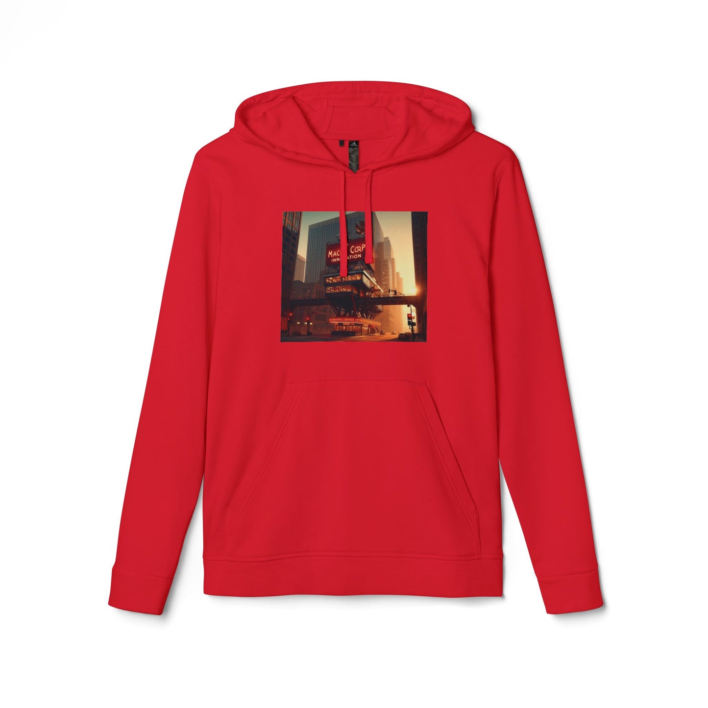 Macke Custom adidas Fleece Hoodie – Printify Fulfilled