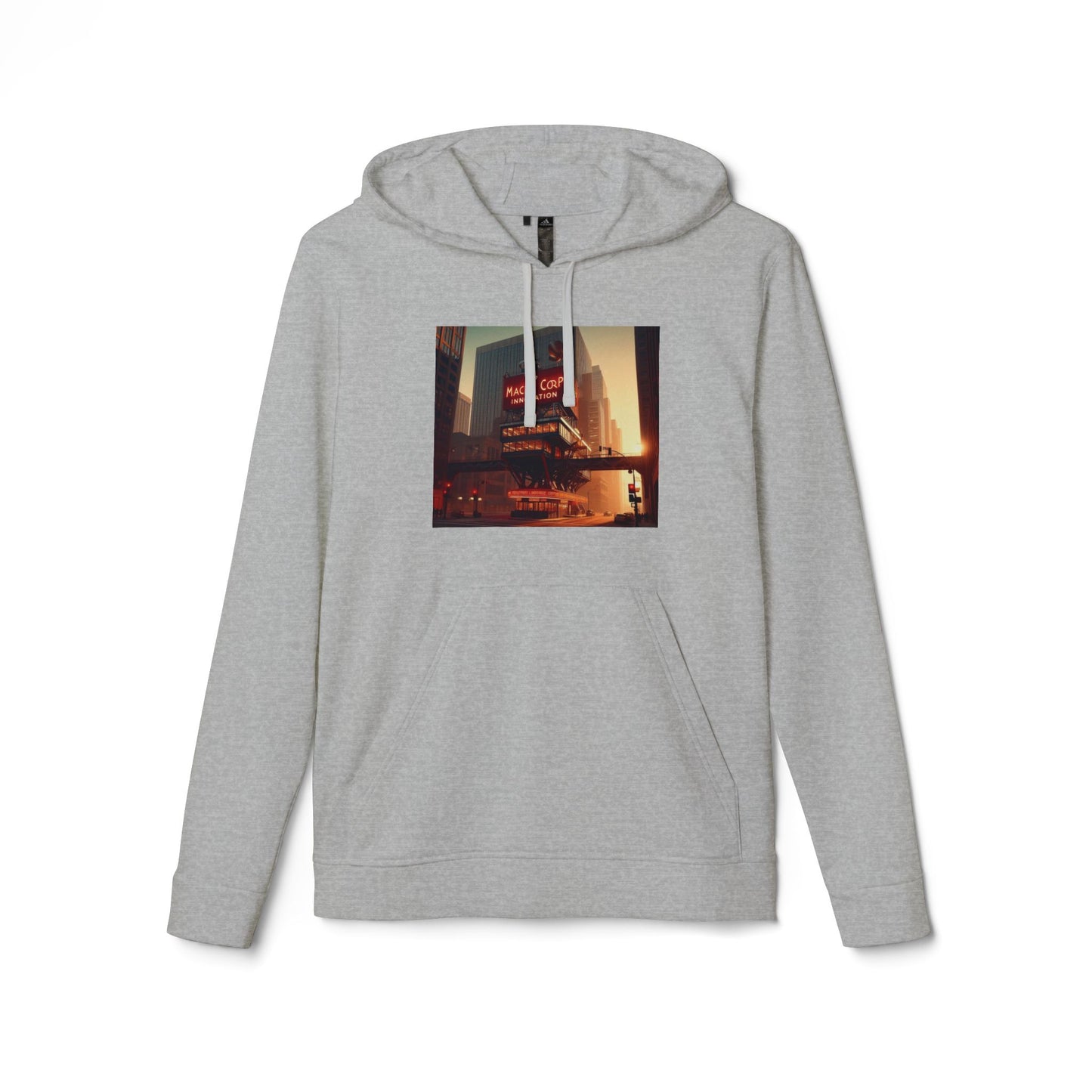 Macke Custom adidas Fleece Hoodie – Printify Fulfilled