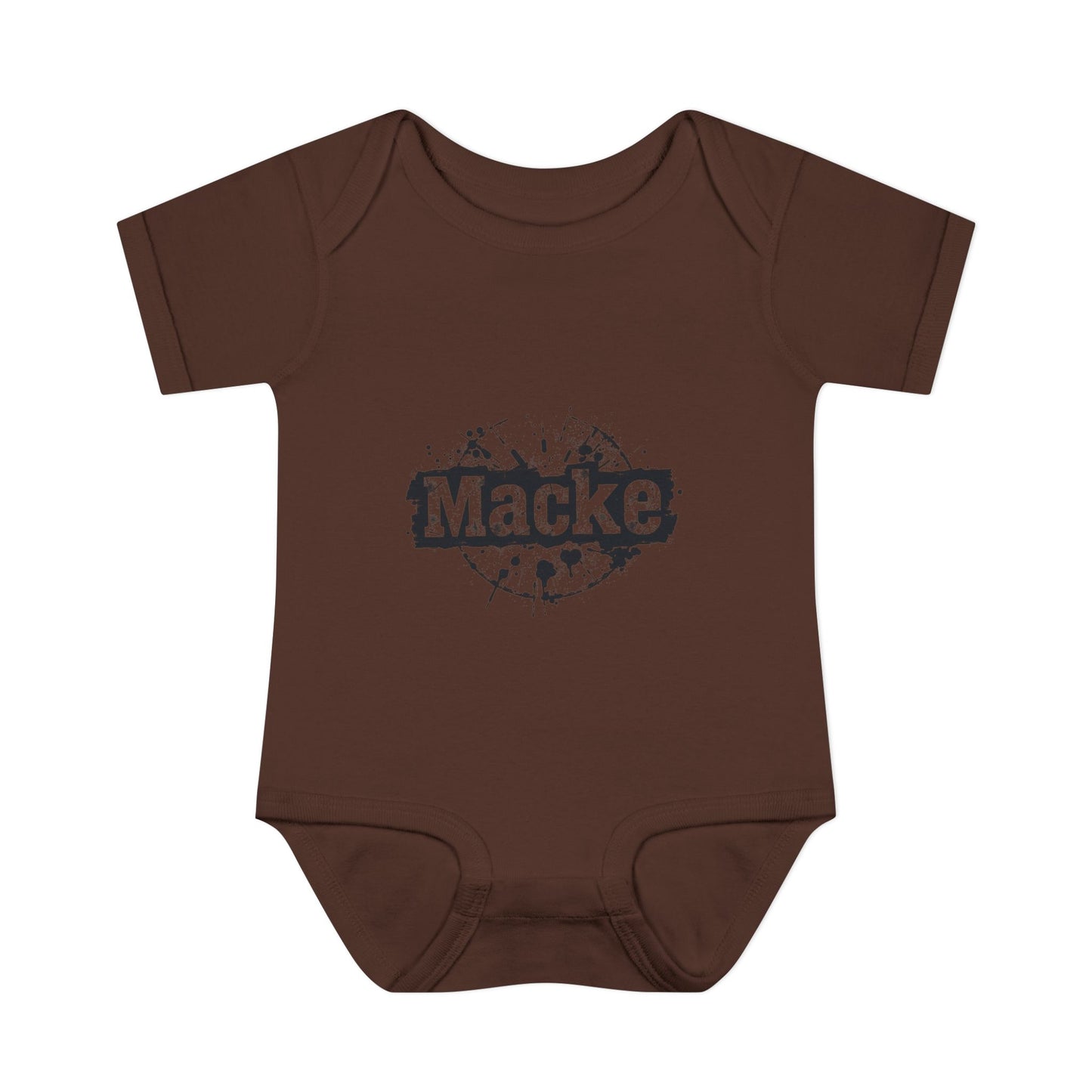 Macke Graphic Infant Baby Bodysuit - Cute & Playful Baby Outfit