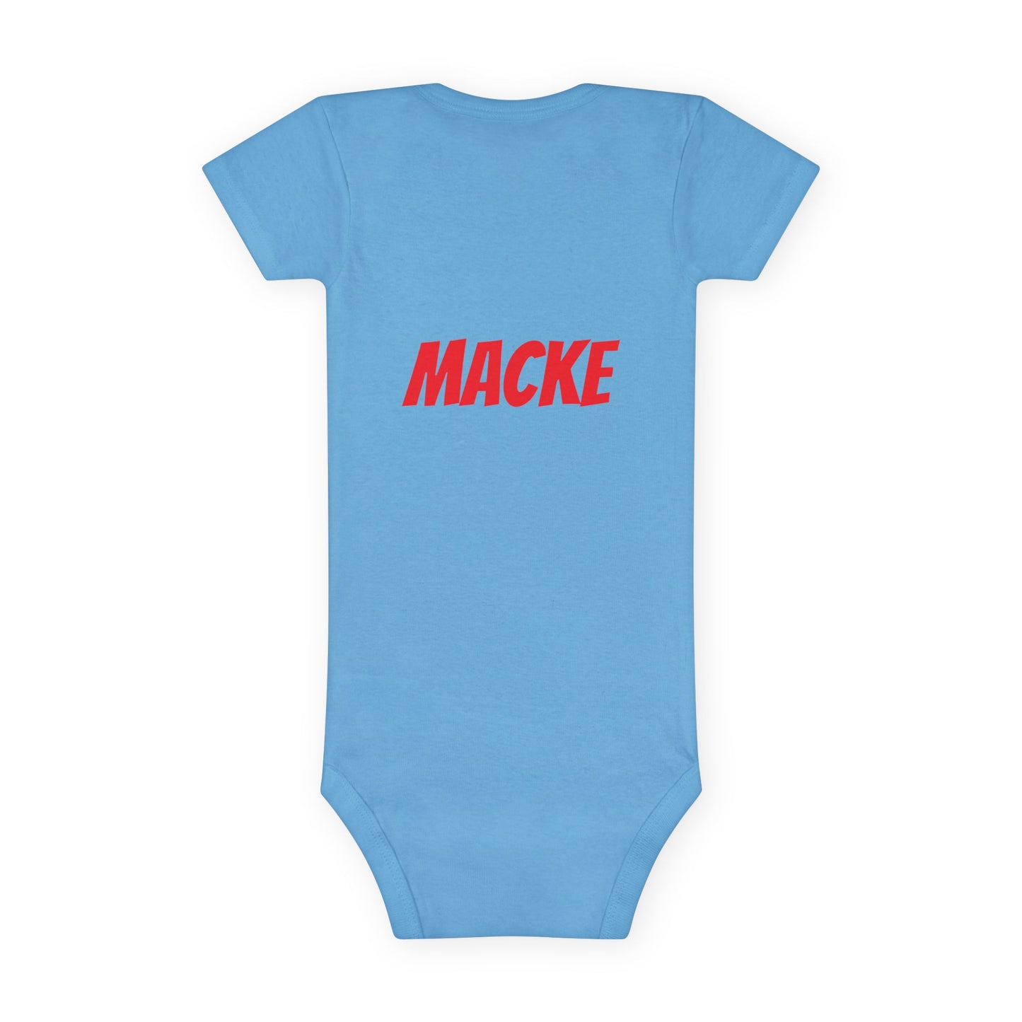 Cute Macke Corporation Baby Onesie – Adorable Short Sleeve Bodysuit for Little Ones