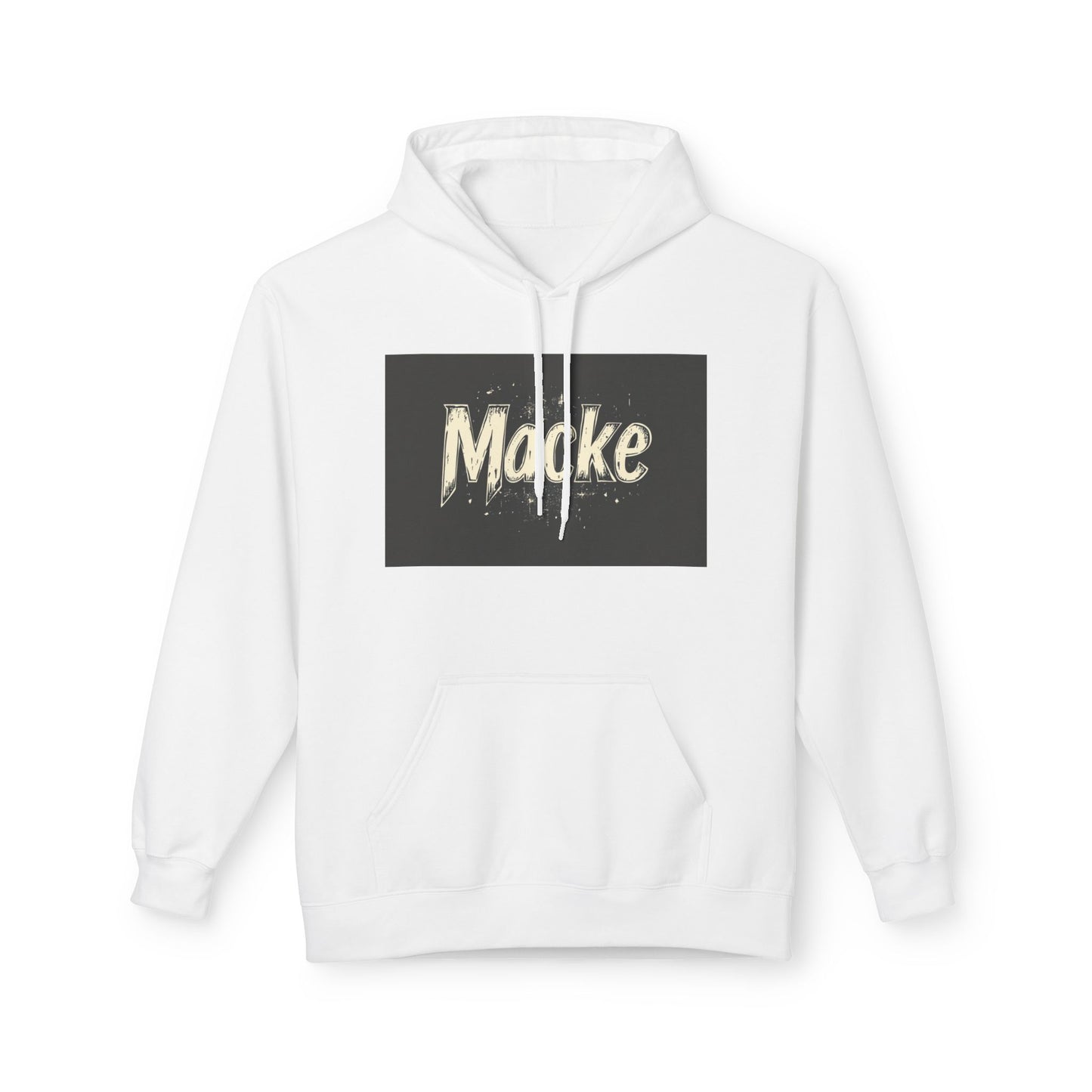 Macke Custom Unisex Midweight Soft style Fleece Hoodie