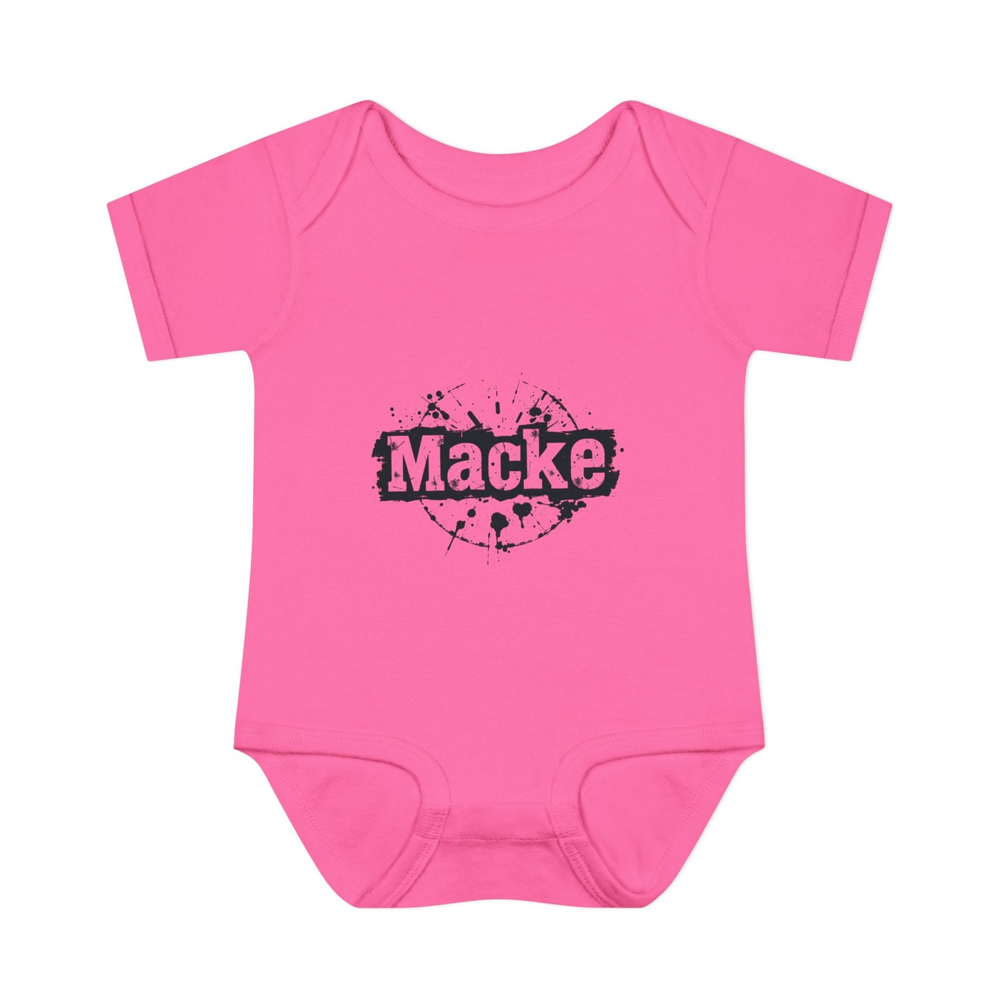 Macke Graphic Infant Baby Bodysuit - Cute & Playful Baby Outfit