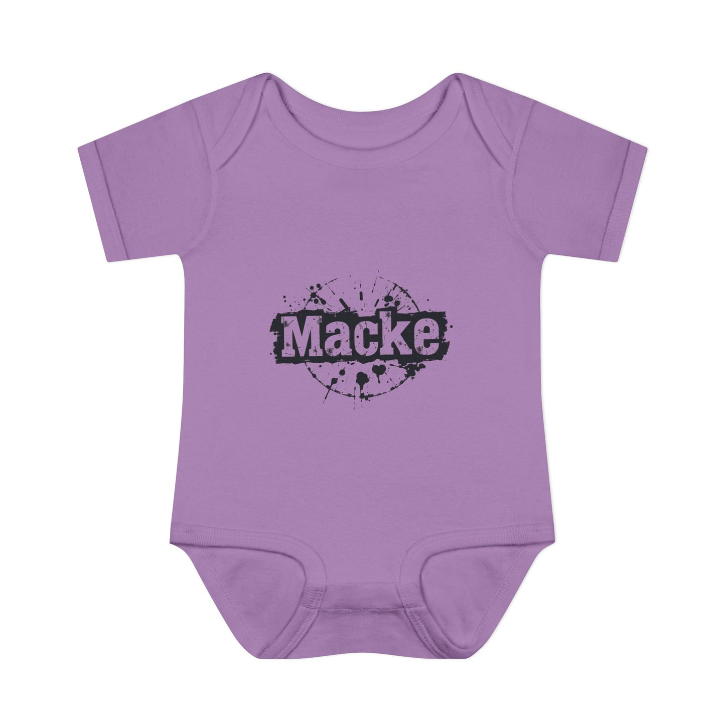 Macke Graphic Infant Baby Bodysuit - Cute & Playful Baby Outfit