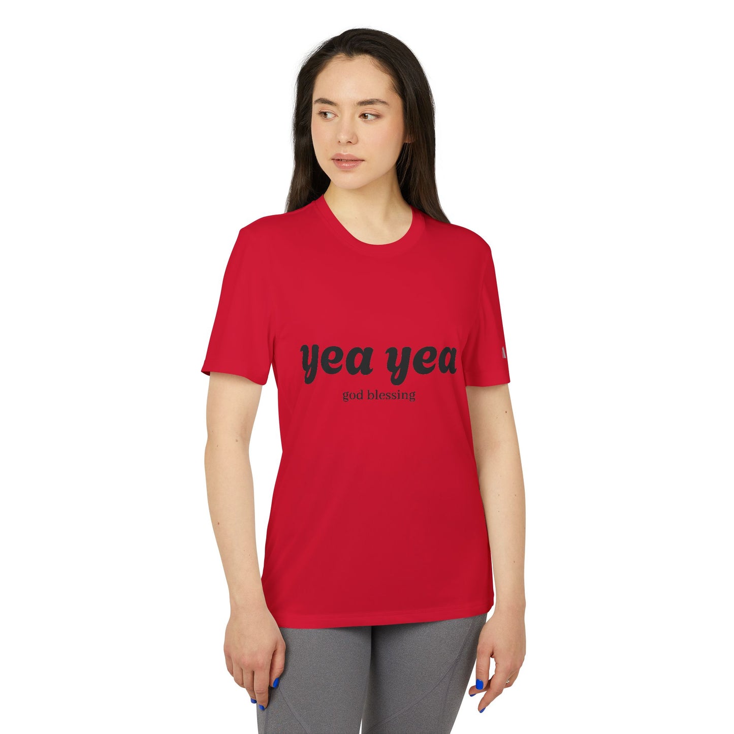 Macke Custom adidas Sport T-Shirt – Printify Fulfilled