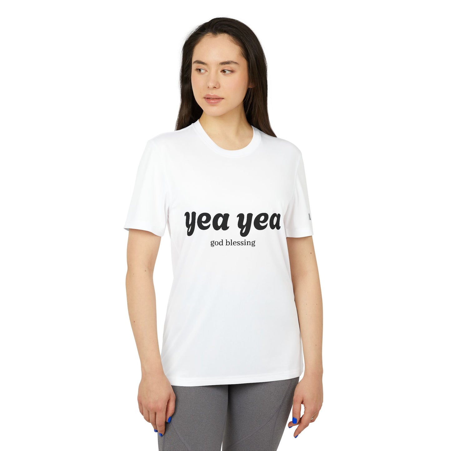 Macke Custom adidas Sport T-Shirt – Printify Fulfilled