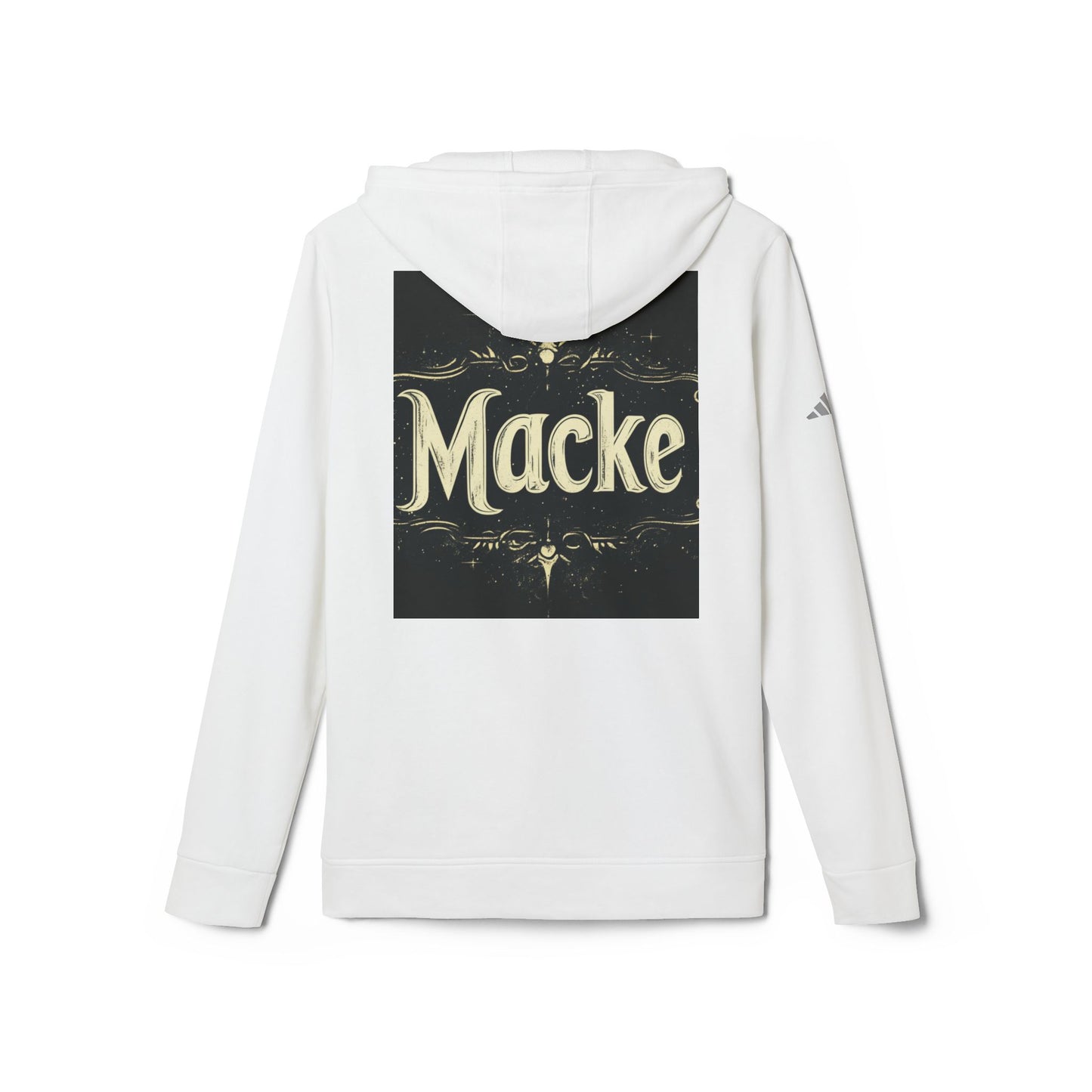 Macke Custom adidas Fleece Hoodie – Printify Fulfilled