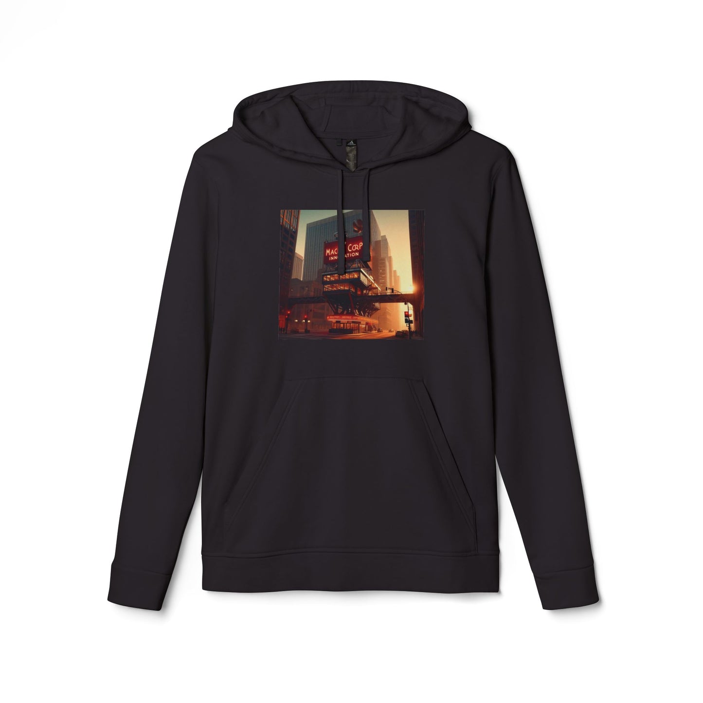 Macke Custom adidas Fleece Hoodie – Printify Fulfilled
