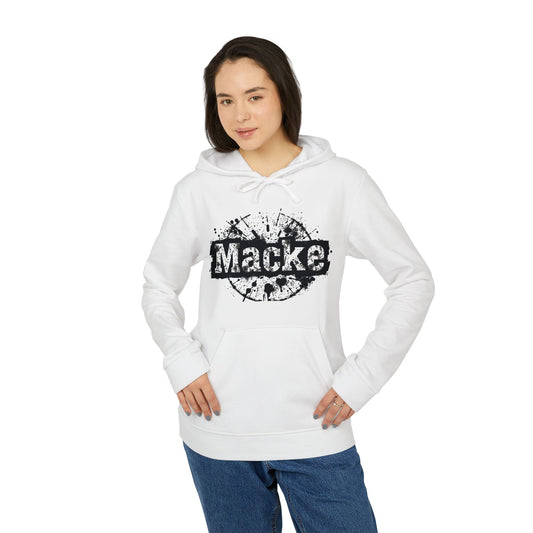 Macke Custom adidas Fleece Hoodie – Printify Fulfilled