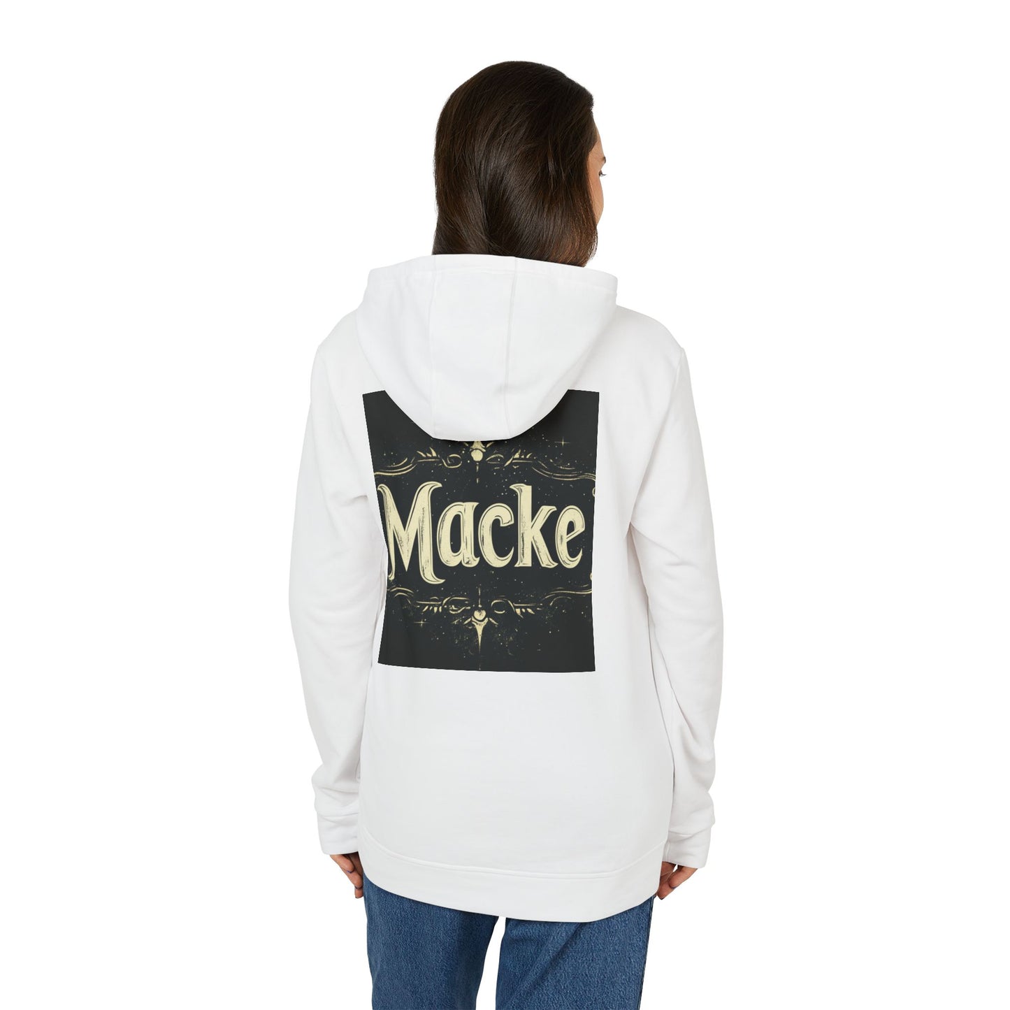 Macke Custom adidas Fleece Hoodie – Printify Fulfilled