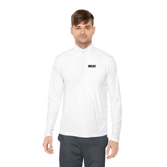 Macke corp Unisex Quarter-Zip Pullover