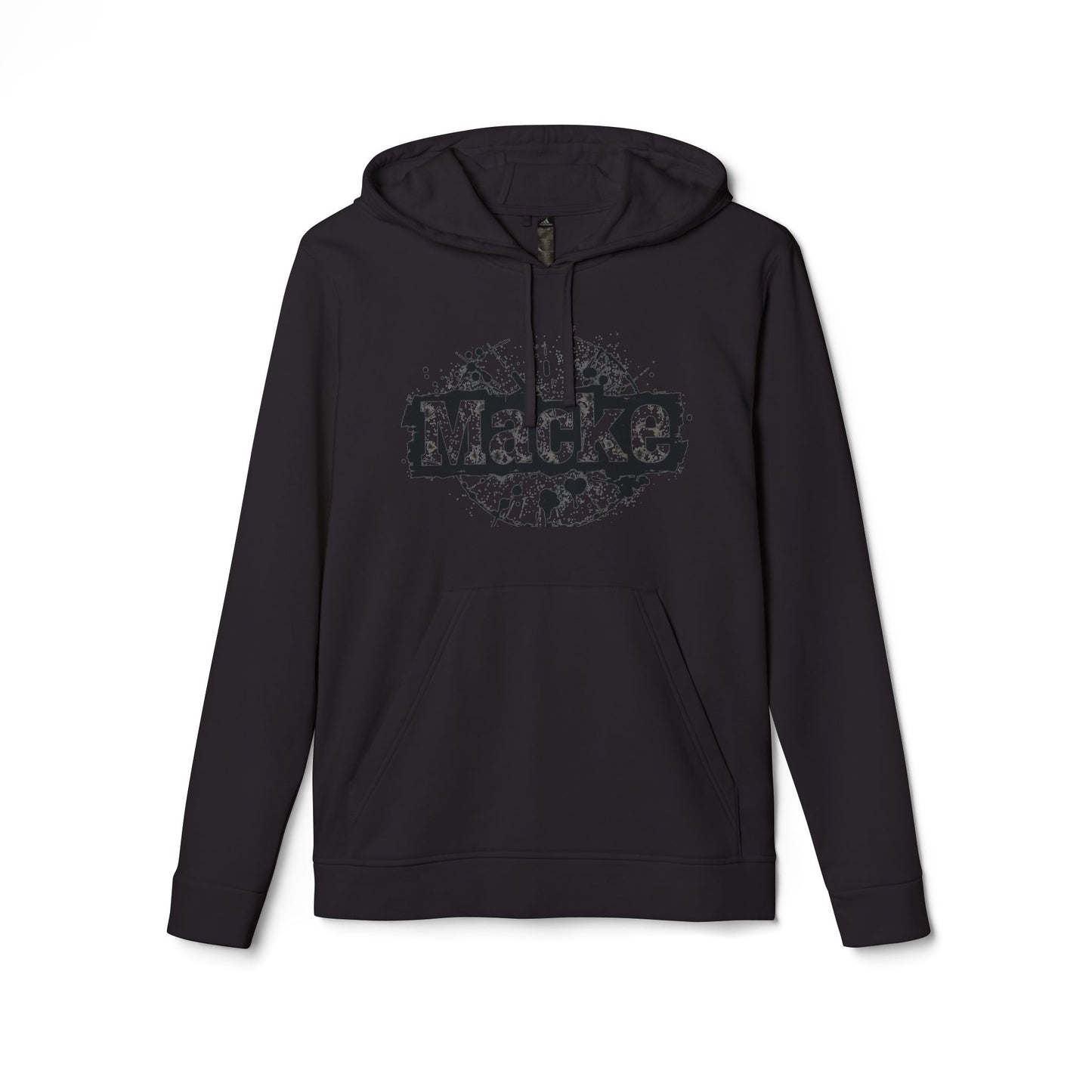 Macke Custom adidas Fleece Hoodie – Printify Fulfilled